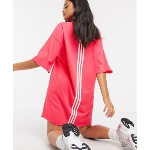 NWT Adidas Oversized Recycled Cotton Tee Dress